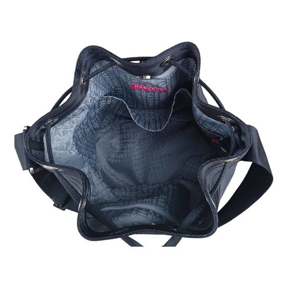 Harveys Seatbelt Bag Berkeley Bucket Purse Black Mint Condition - Picture 9 of 16